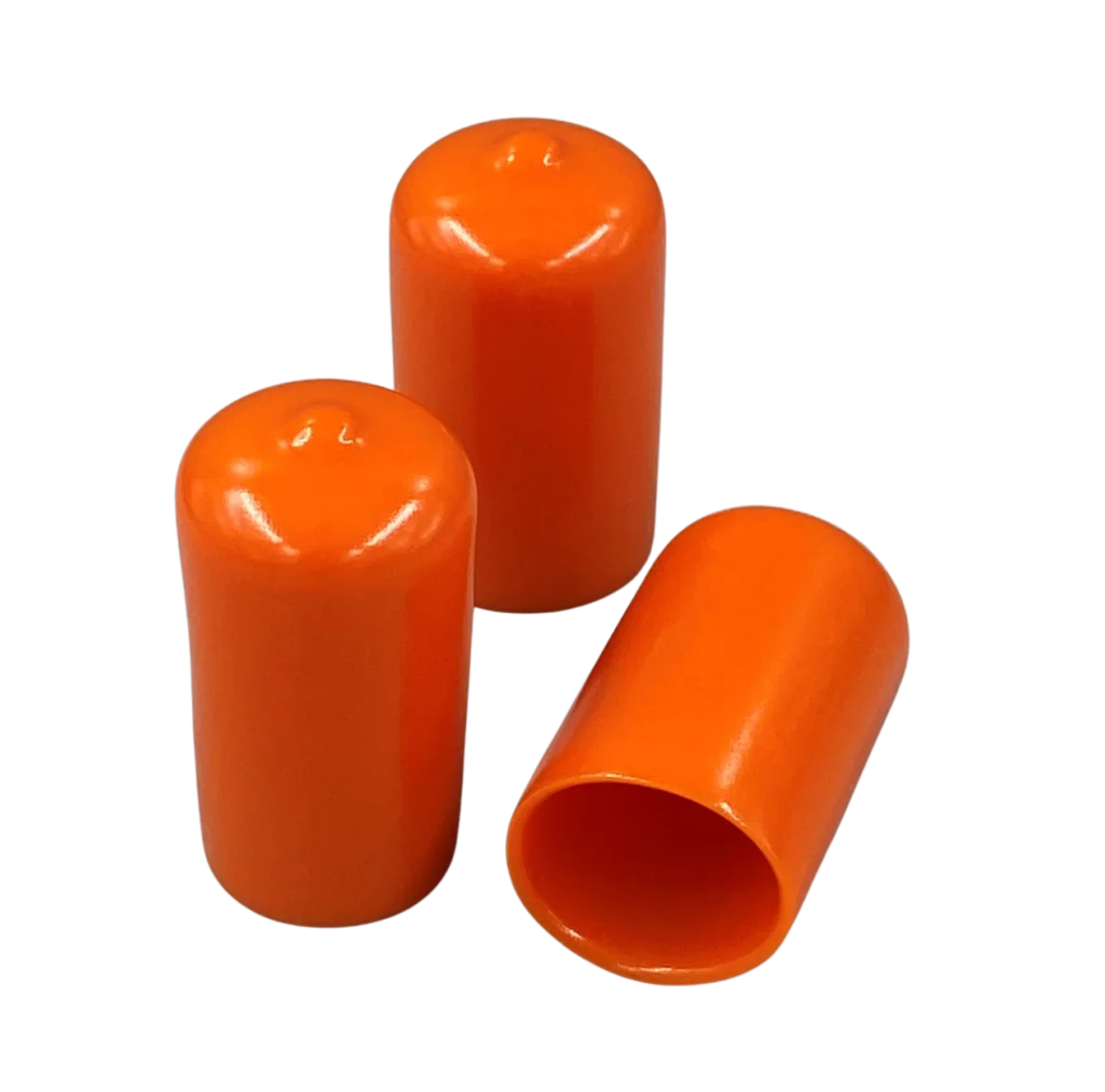 Orange Weich-PVC-Tauchkappe