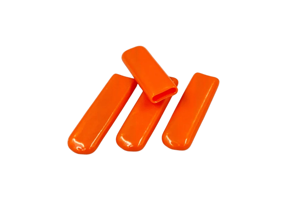Orange Weich-PVC-Tauchkappen von GPE